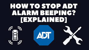 how to stop adt alarm beeping