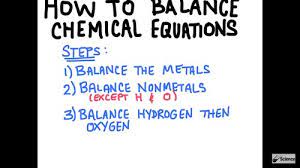Balancing Chem Eq Flashcards Quizlet