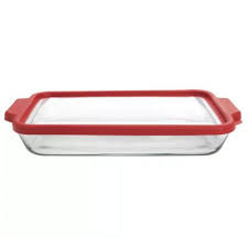 Anchor Hocking 3l Rectangle Glass Food