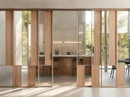 Noi Velopa Wood And Glass Sliding Door