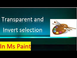 Invert Selection In Ms Paint