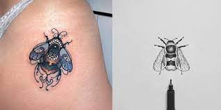 41 cute bumble bee tattoo ideas for girls | stayglam. Bumblebee Tattoo Designs And Meanings Howlifestyles