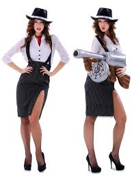 woman gangster costume the coolest