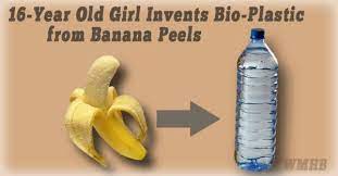 making plastic from banana ls