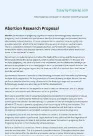Nov 10, 2011 · short research papers: Abortion Research Proposal Essay Example