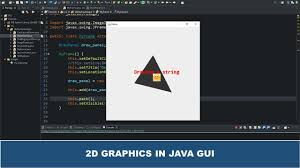 java gui tutorial 34 2d graphics in