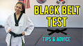 Tips for Preparing for Your Black Belt Test - YouTube