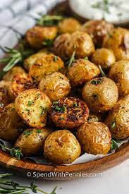 Rosemary Roasted Potatoes Recipe Build Your Bite gambar png