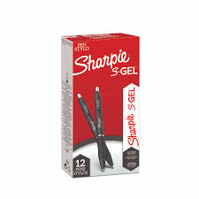 sharpie s gel pen 0 7mm black box
