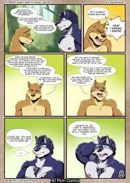 Forest hunt gay furry porn comic
