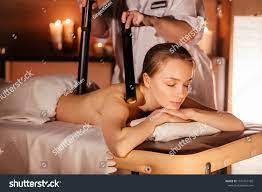 Masseuse Spa Salon Massaging Beautiful Woman Stock Photo 1531655102 |  Shutterstock