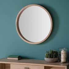 Wall Mounted Designer Round Bathroom Mirror