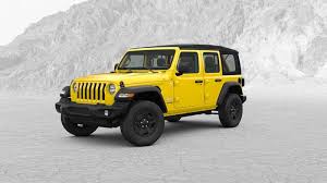 What Are The 2018 Jeep Wrangler Colors