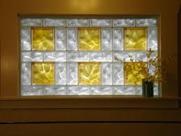 coloured glass block windows showers