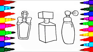 Enjoy our free & easy to print coloring pages. Learn Rainbow Colors L Perfume Bottle Coloring Pages L Art For Kids Youtube