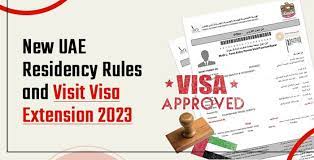 uae residency rules and visa extensions