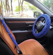 Steering Wheel Cover Crochet Sunflower