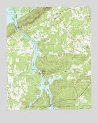 High Rock Nc Topographic Map Topoquest