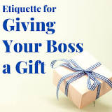 What should you not gift your boss?