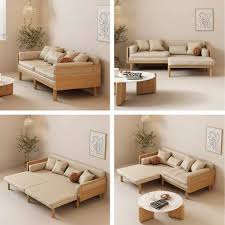 Sofa Bed With Storage Sofa Wood Frame