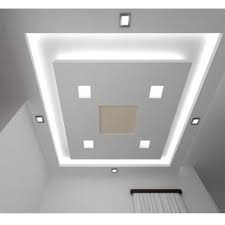 white color coated pop false ceiling