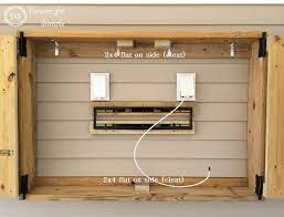 Downright Simple Outdoor Tv Cabinet