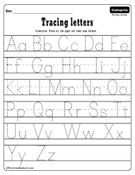 Use in preschool or kindergarten. Alphabet Tracing Worksheets A Z Free Printable Pdf Alphabet Worksheets Preschool Tracing Worksheets Preschool Alphabet Writing Worksheets