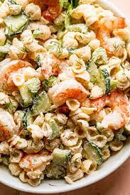 creamy shrimp pasta salad recipe how