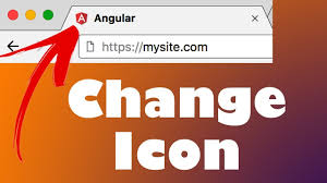 how to set your icon in angular