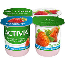 strawberry nonfat probiotic yogurt cups