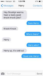 Feelings get a ton extreme here with this quite wistful flirty knock knock joke! Pin On One Direction