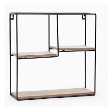 Square Wall Shelf Metal Floating Shelf