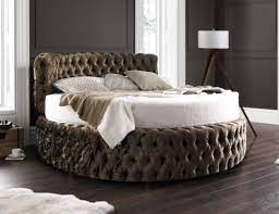 Glamour Chesterfield 7ft Round Bed With