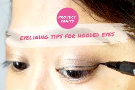 eyelining tips for hooded lids
