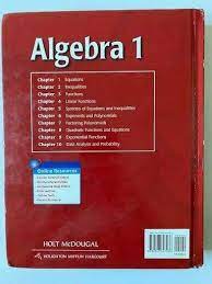 Holt Mcdougal Algebra 1 Common Core