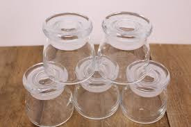 5 Mini Glass Jars With Sealable Lids