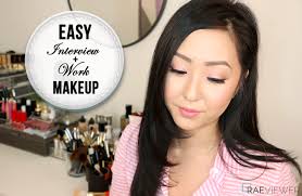 easy makeup tutorial for interviews