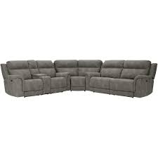 slate 3pc p2 reclining sectional