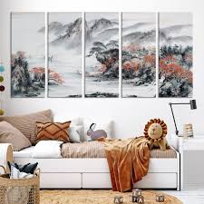 Traditional Chinese Painting Canvas