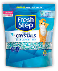 Crystal Cat Litter With Silica Gel Crystals Fresh Step