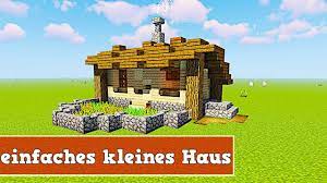 Hello guys and welcome to another minecraft modern house tutorial today we will be building a minecraft. Wie Baut Man Ein Kleines Und Einfaches Haus In Minecraft Youtube