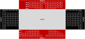 Seating Chart Comtra Theatre