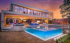 Luxury Glass Swimming Pool