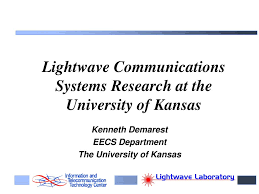Ppt Lightwave Communications Systems Research At The