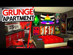 modern grunge apartment the sims 4