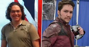 The actor attends the red carpet premiere of guardians of the galaxy.. Cosplayer Loses 40lbs To Transform Into Chris Pratt For Avengers Premiere Unilad
