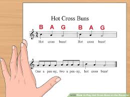 How To Play Hot Cross Buns On The Recorder 11 Steps