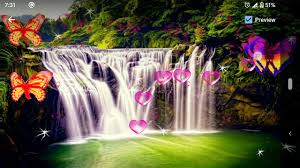 waterfall live wallpaper by 3d live