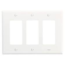 Cooper 3 Gang Midsize Wall Plate
