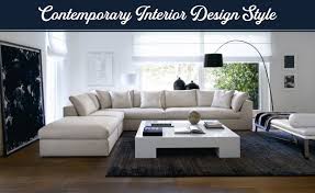 contemporary interior design style a
